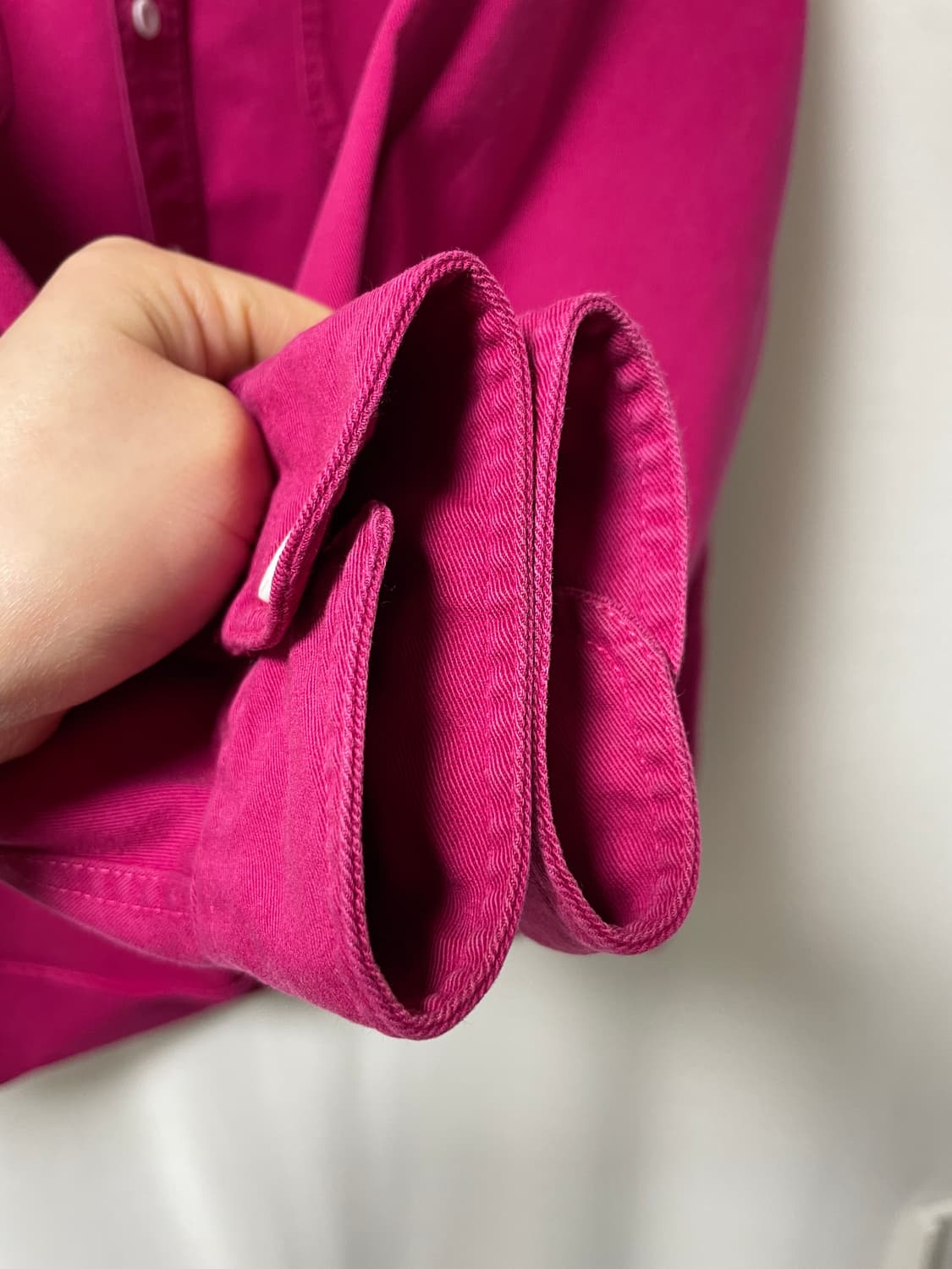 리바이스 부드러운 코튼 워크셔츠 L _ 마젠타 상품이미지5