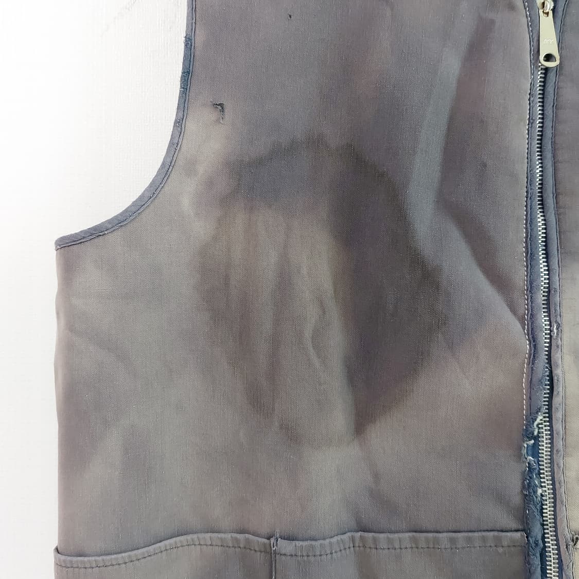 vintage vest 선페이드 디스트레스드 상품이미지3