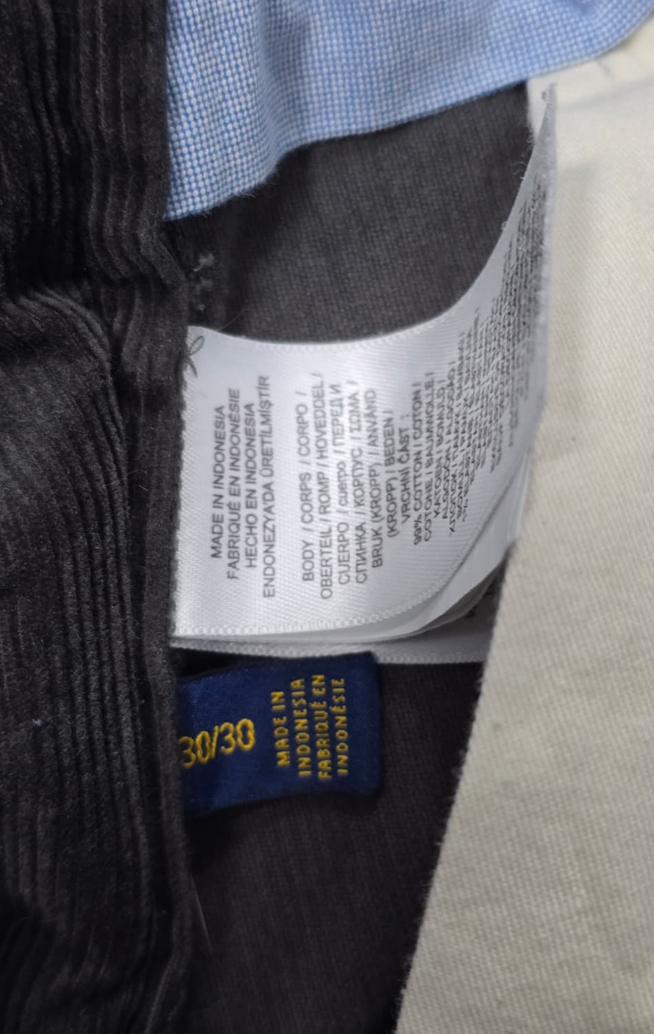 Polo 폴로랄프로렌 코듀로이 스트레치 슬림핏 팬츠 30size 상품이미지7