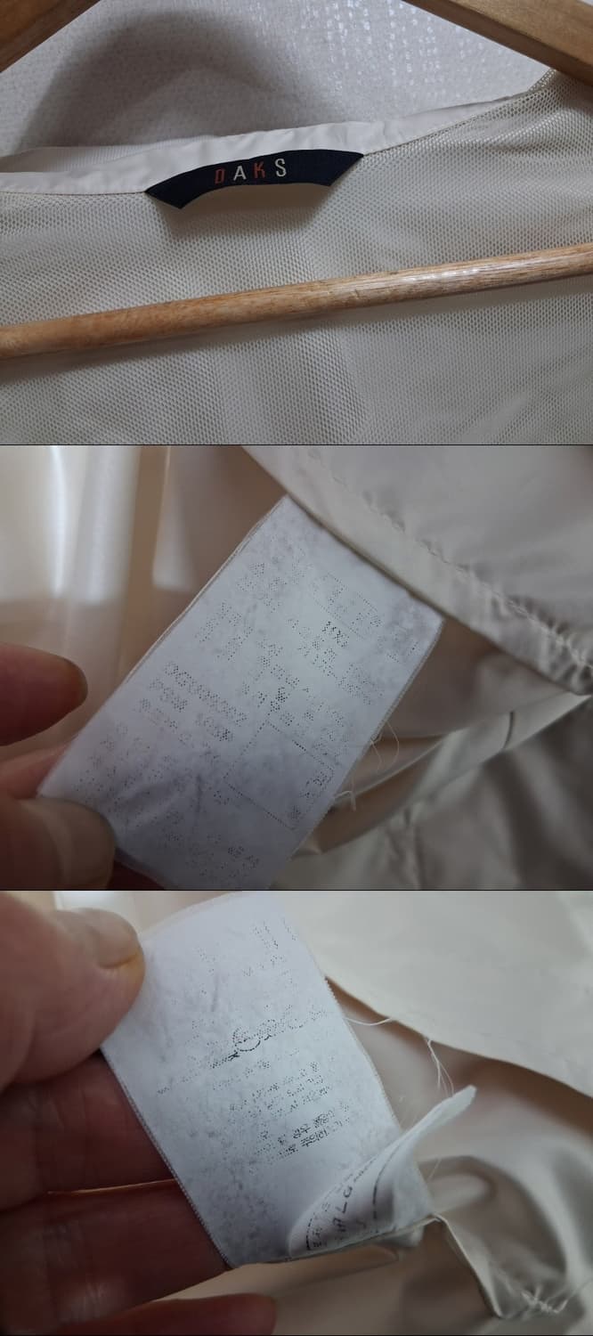 닥스 남성 바람막이 점퍼 매끄러운원단 시원한소재 큰100정도 
 상품이미지9