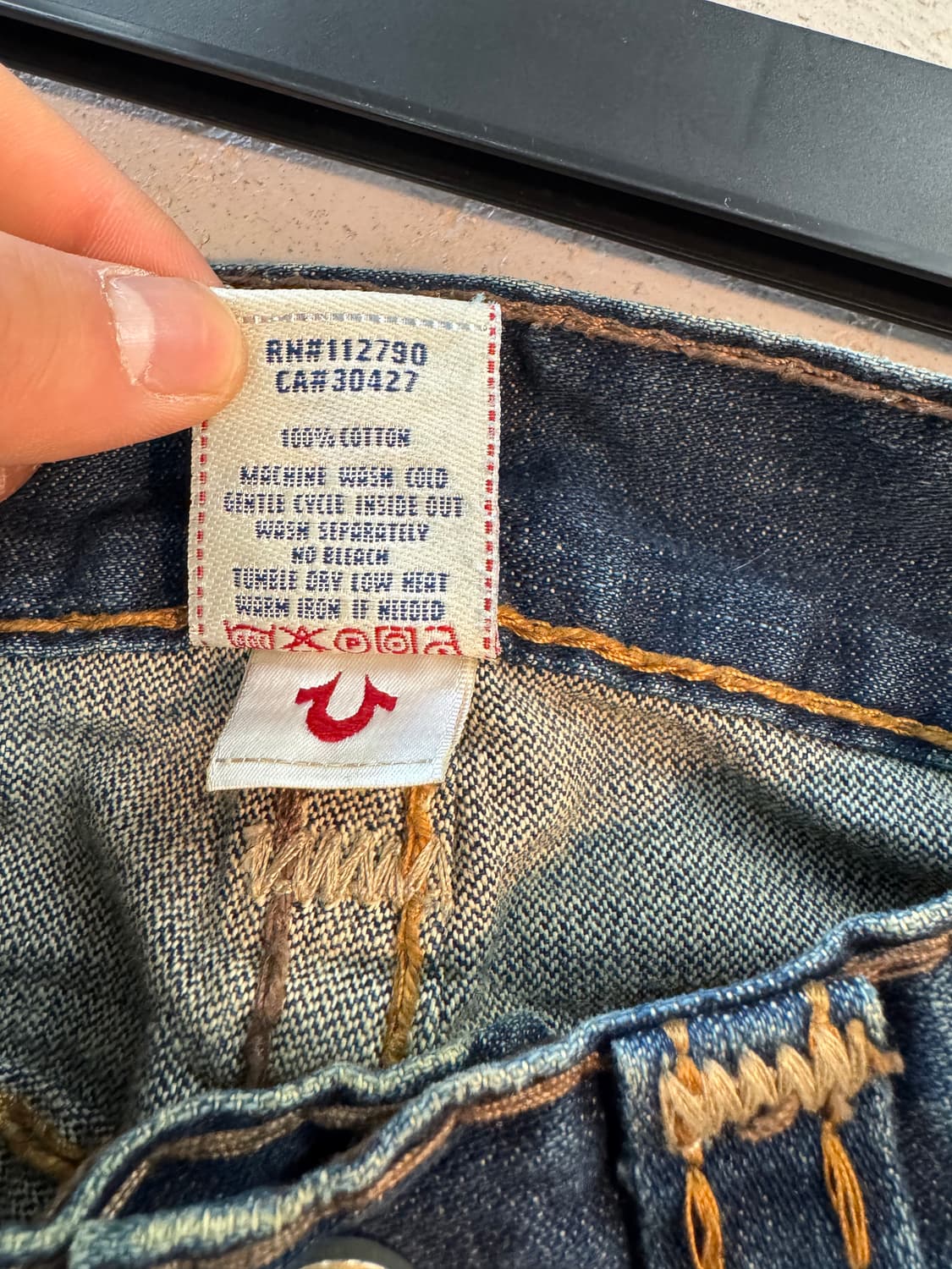 트루릴리전 h2k 조이 수퍼 T 데님 30 상품이미지6