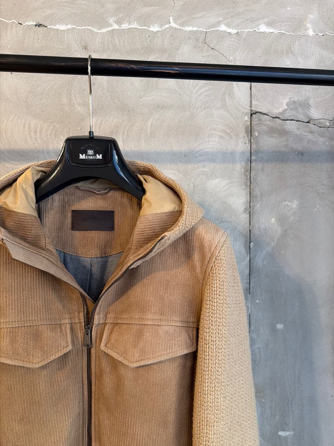 라르디니 스웨이드 니트 자켓 100 상품이미지9