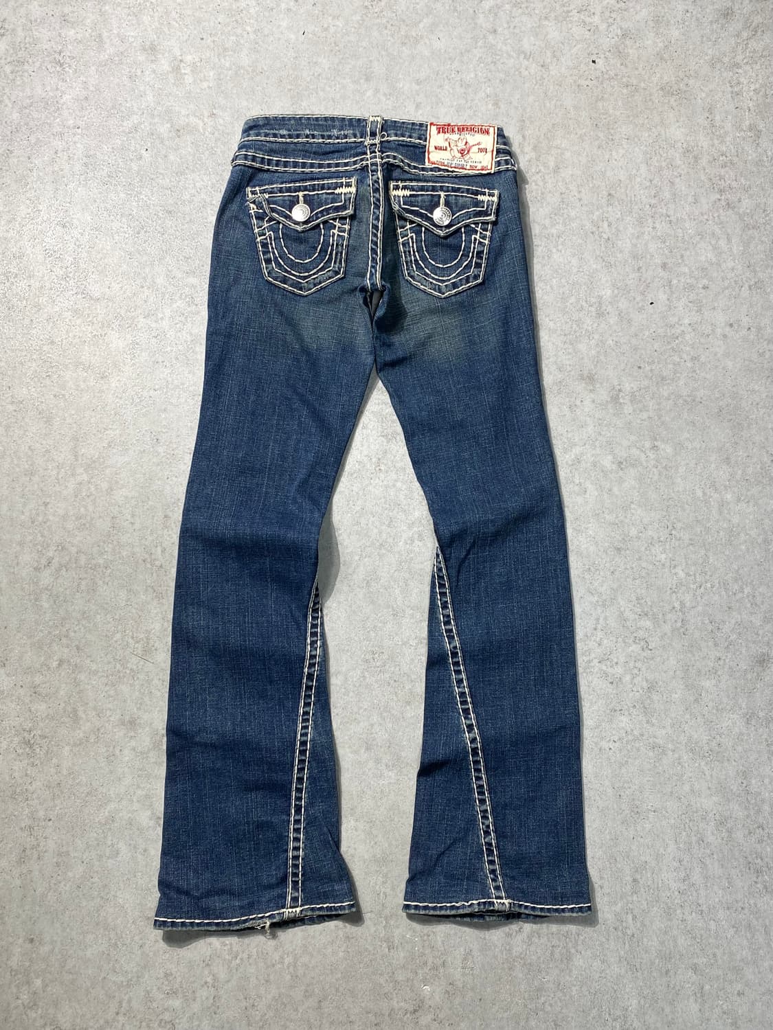 [25] True Religion 트루릴리전 로우라이즈 부츠컷 데님팬츠 상품이미지6