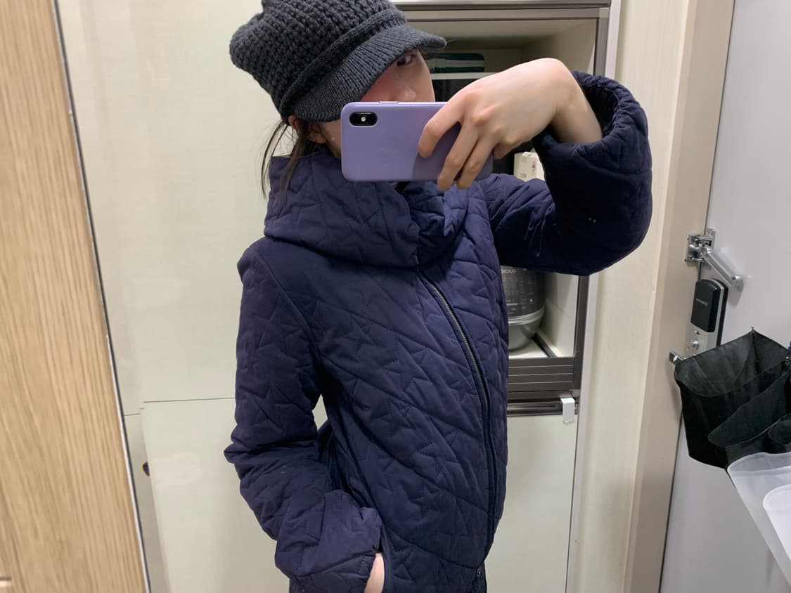 X-girl highneck star padding 상품이미지8