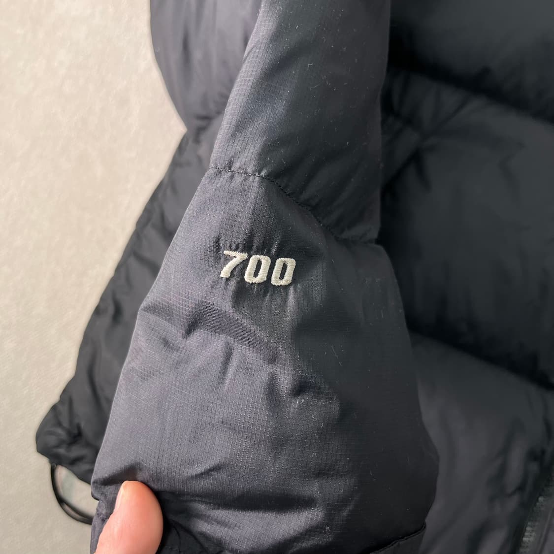 105 노스페이스 1996 700 눕시 블랙 패딩 상품이미지6