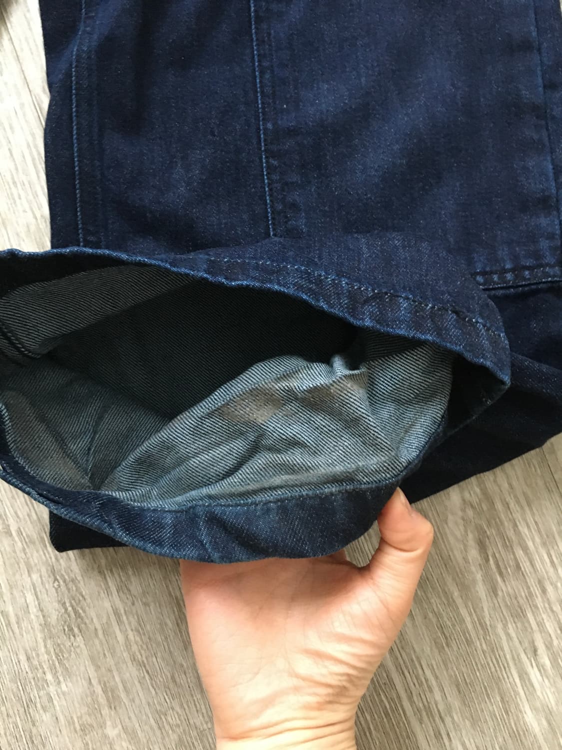 코스모스 Denim carpenter pants (deep blue) M 상품이미지2