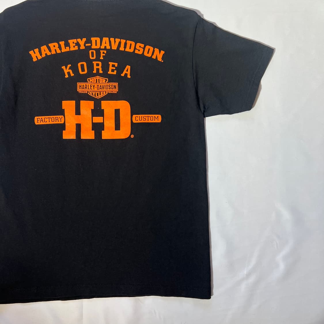 [M]할리 데이비슨 코리아 시그니처 빅로고 티셔츠 상품이미지8