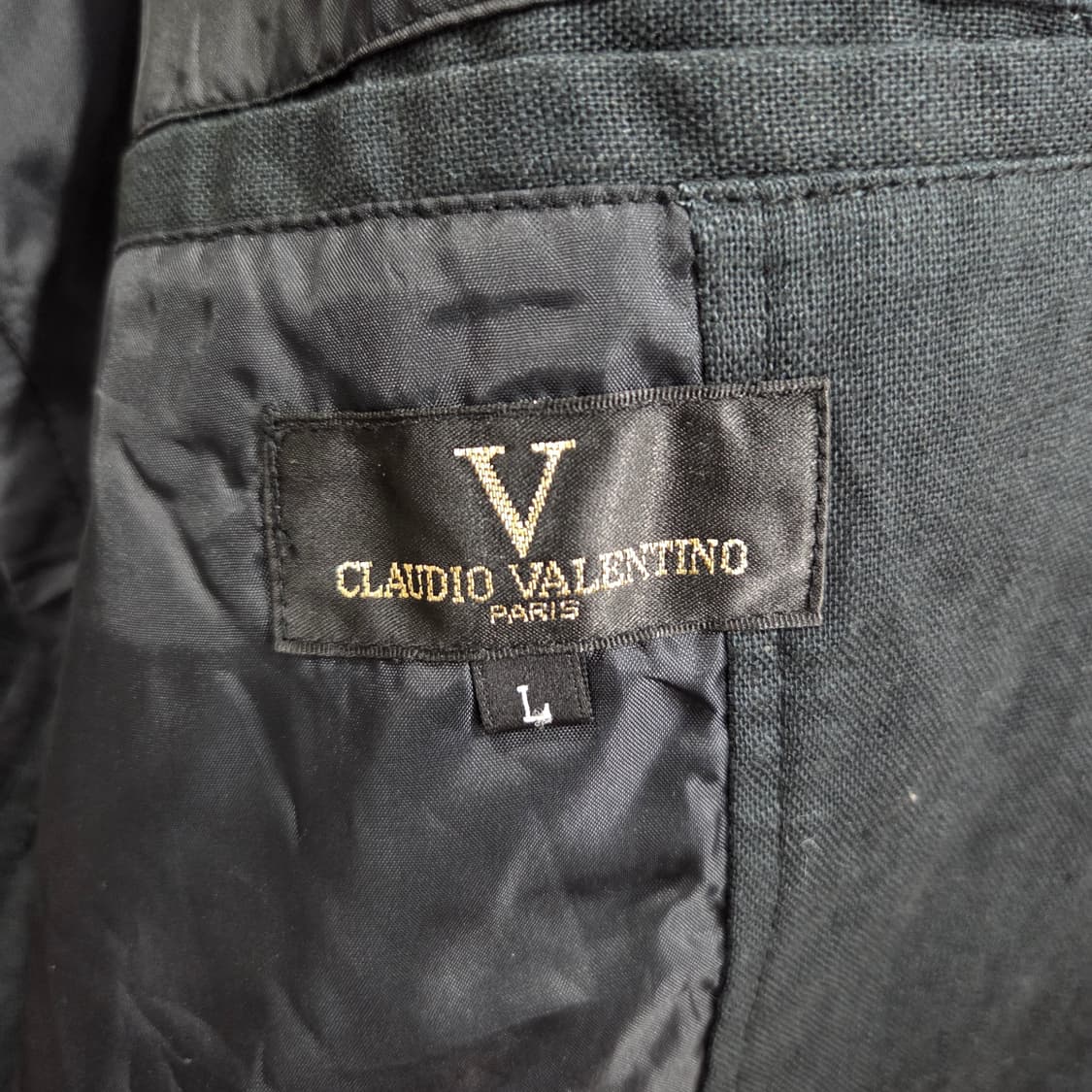 클라우디오 발렌티노 린넨 블레이저 L 상품이미지2