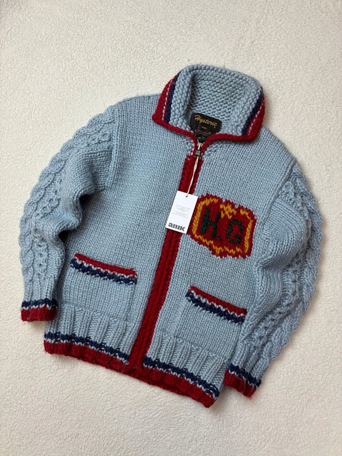 히스테릭글래머 90's 재팬 헤비 울 코위찬 PN5743 상품이미지4