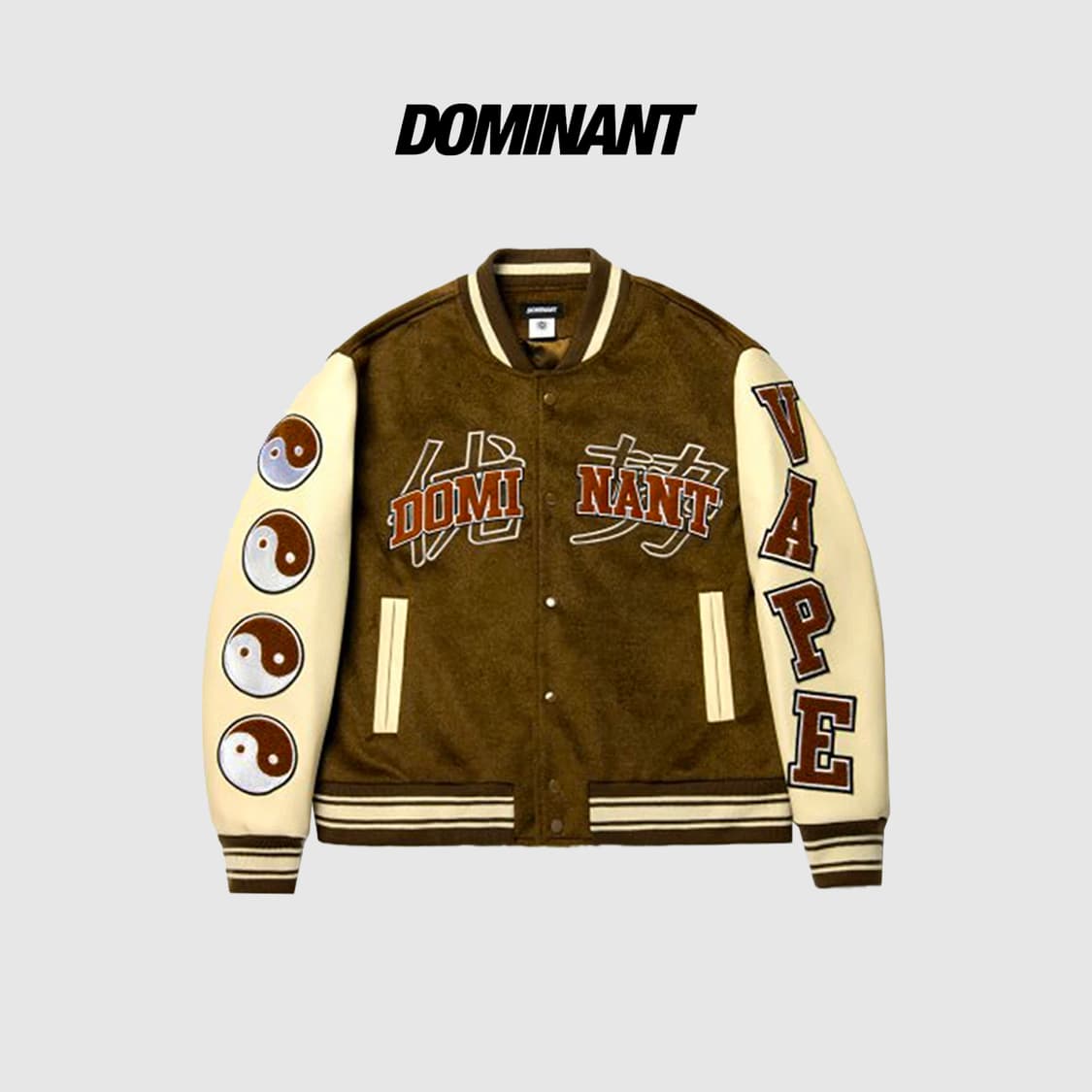 도미넌트 드래곤 바시티 자켓 상품이미지1