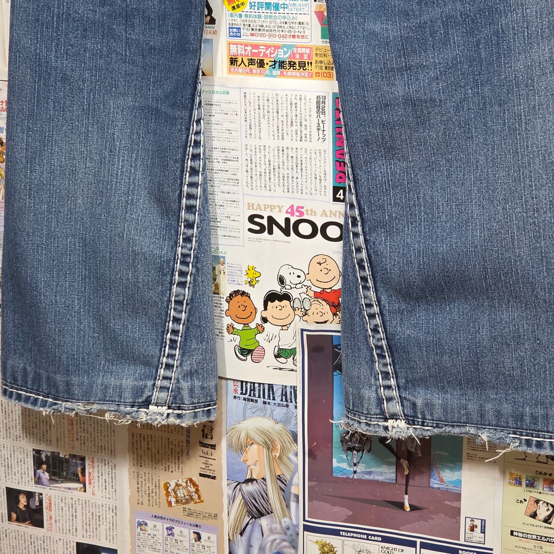 트루릴리전 조이 슈퍼티 데미지 부츠컷 팬츠 상품이미지5