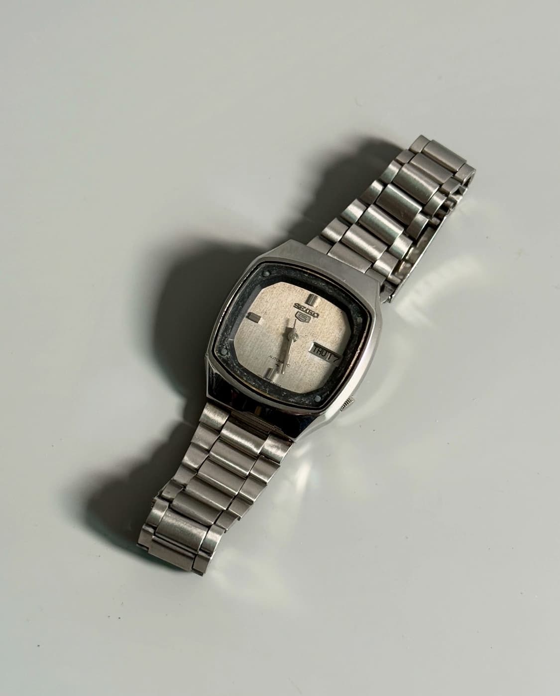 vintage SEIKO 5 Automatic metal watch 상품이미지2