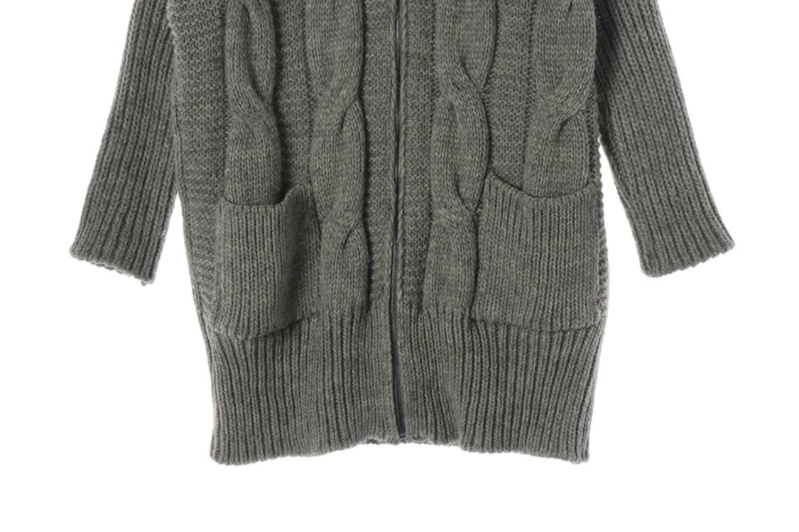 메리엘라 마리니 케이블 울 니트 집업 66 상품이미지4