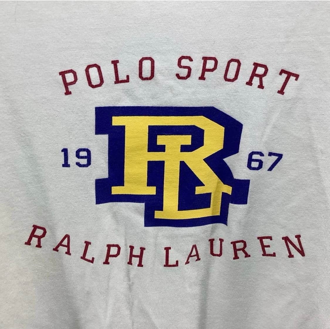 [폴로 스포츠 대방출] 90s 폴로스포츠 수소봉제 롱슬리브 상품이미지4