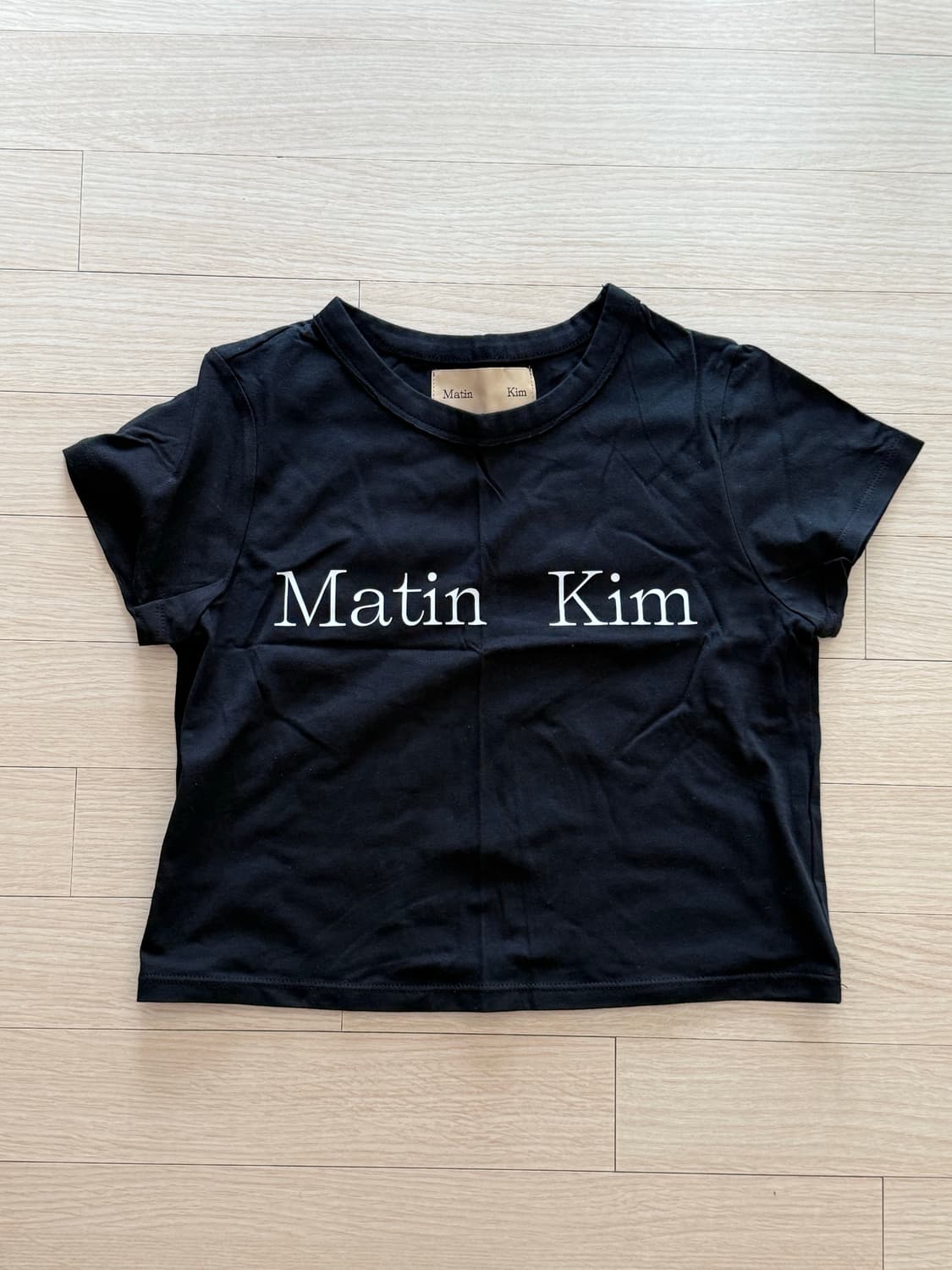 마뗑킴 크롭티 상품이미지1