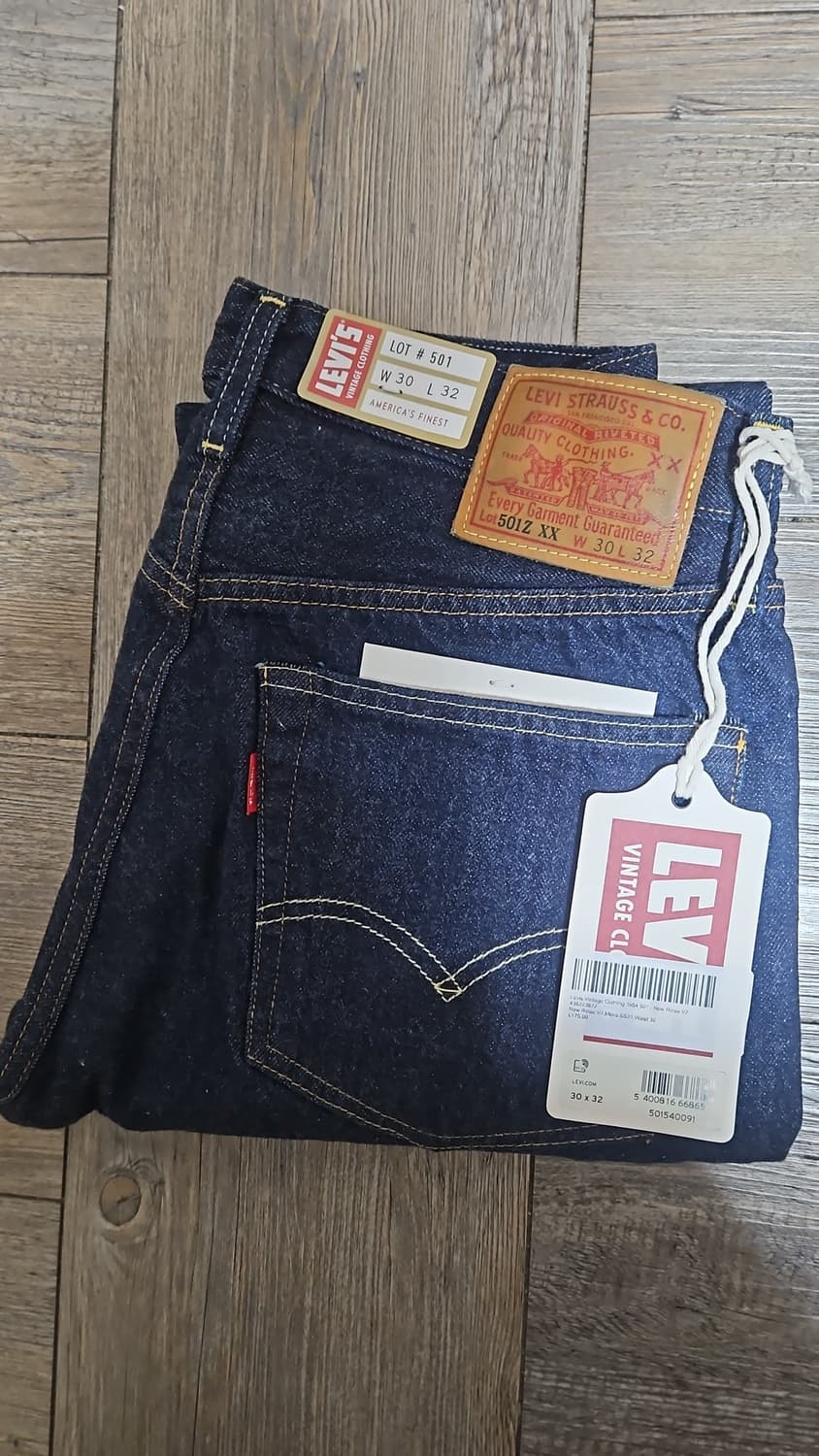 리바이스 LVC 1954 501 뉴린스 30x32 상품이미지1