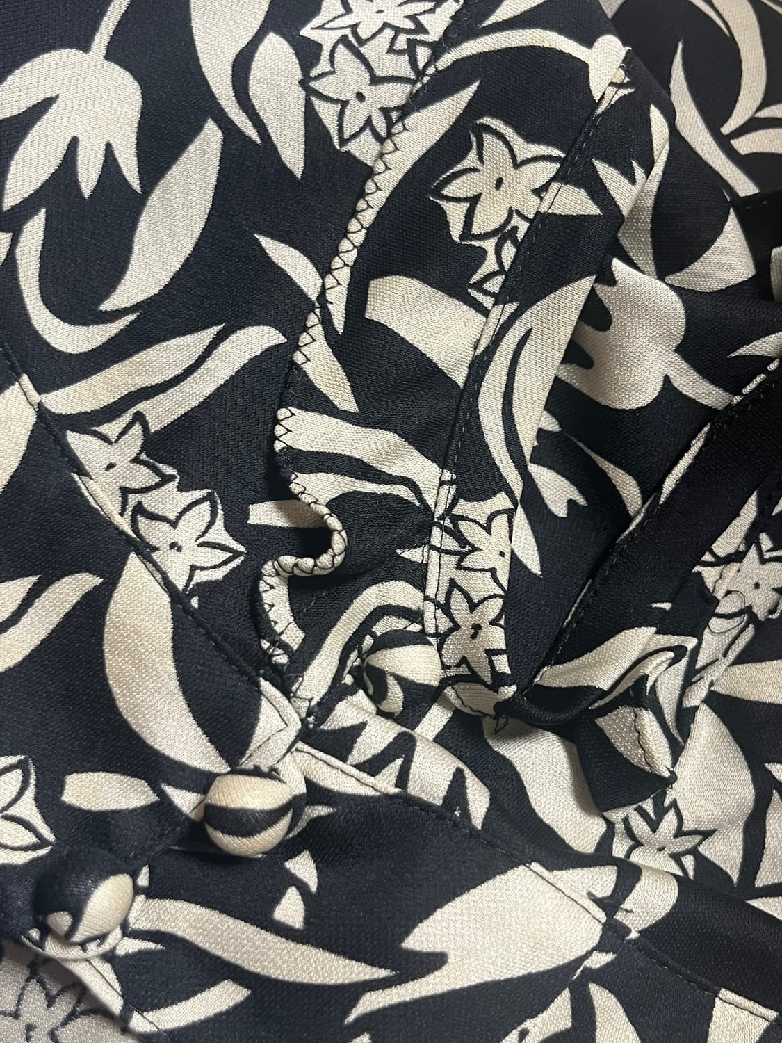 •Japanese vintage• 오리엔탈 반팔 블라우스 상품이미지3