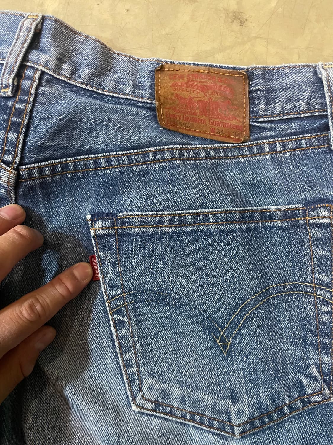 00s 리바이스 503 34x34 상품이미지7