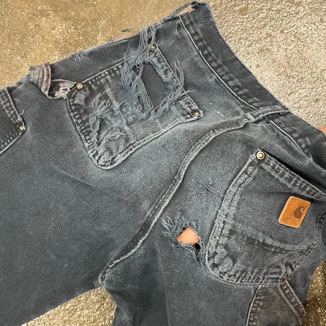 Carhartt 데미지 더블니 워크 팬츠 (30“) 상품이미지6