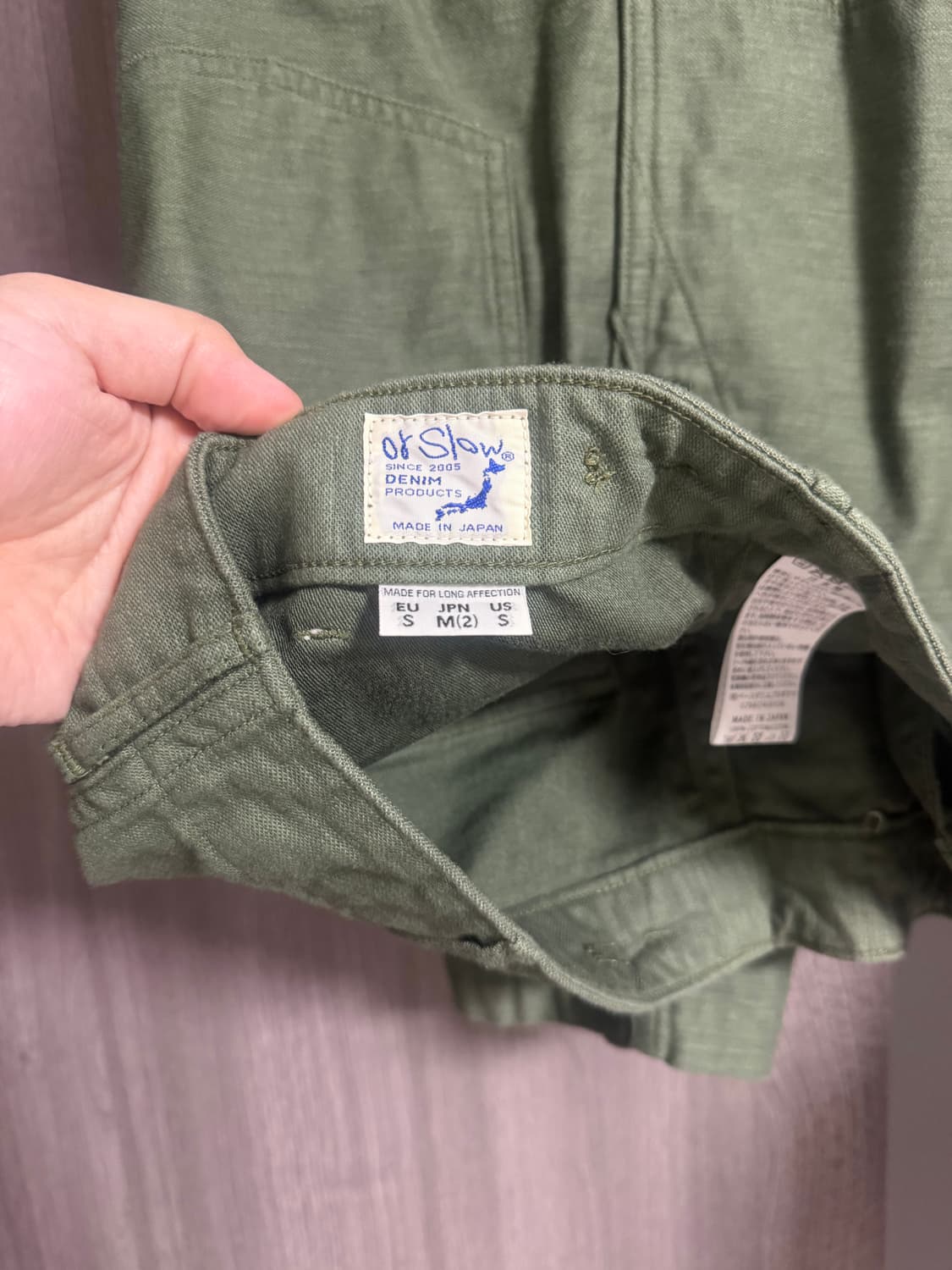 오어슬로우 퍼티그 레귤러핏 2사이즈 상품이미지3