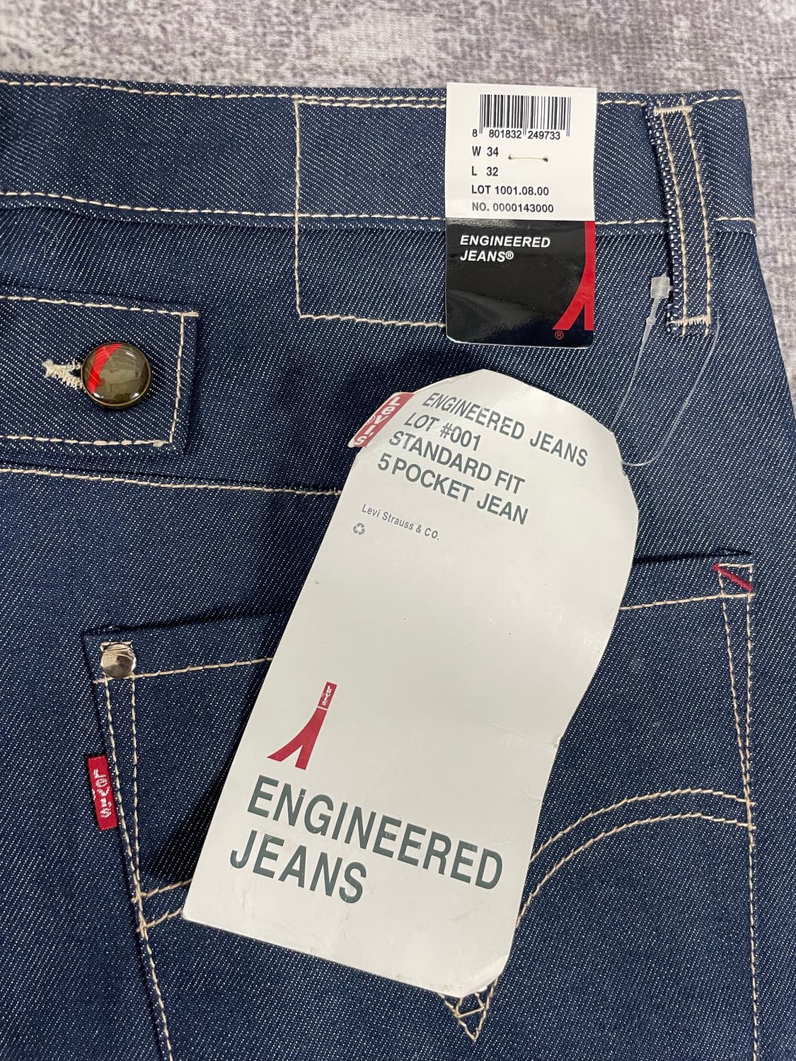 Japan Levis 엔지니어드 신치디테일 상품이미지8