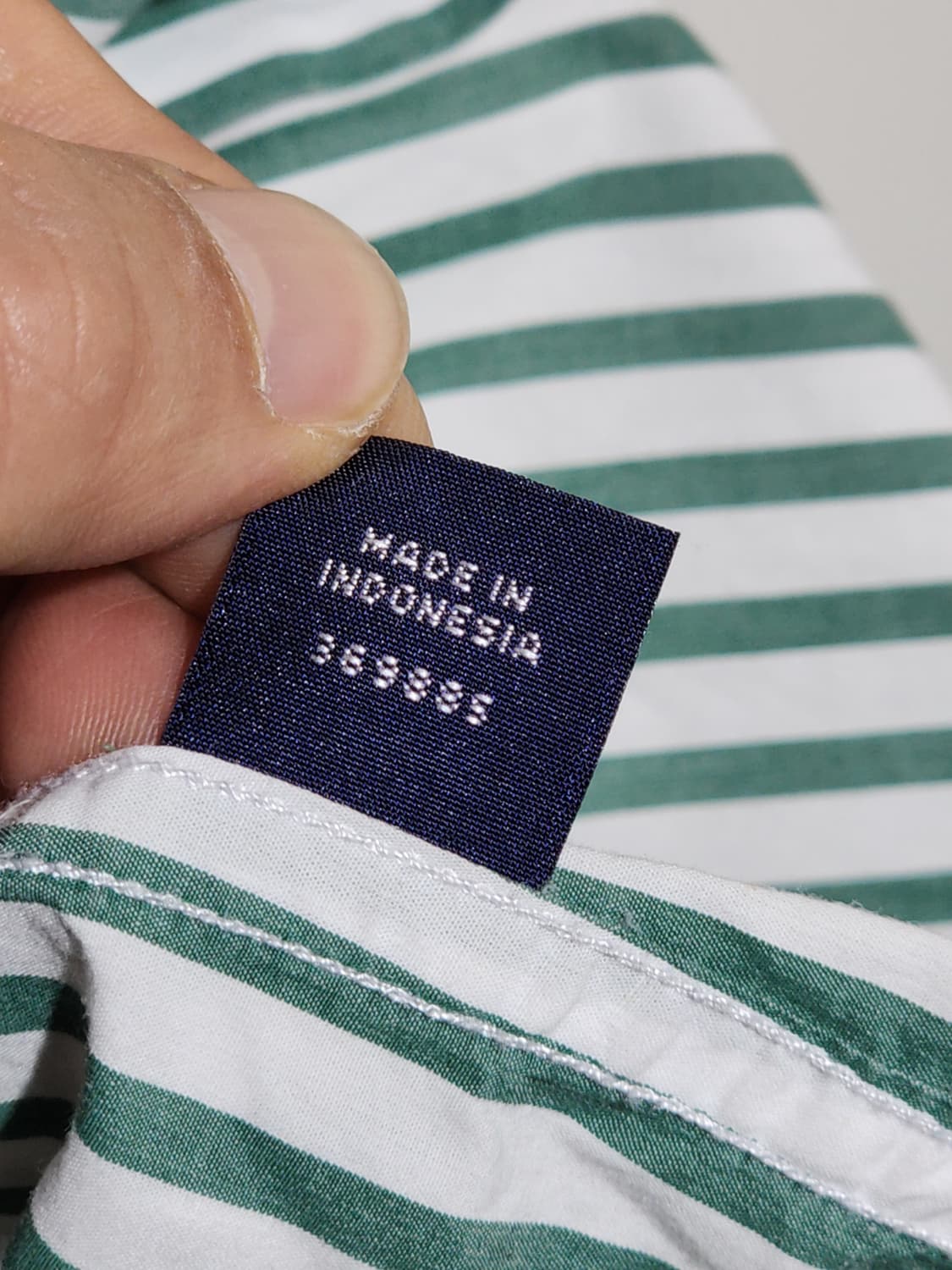 (M) 랄프로렌 폴로 남방 스트라이프 로고 셔츠  상품이미지5