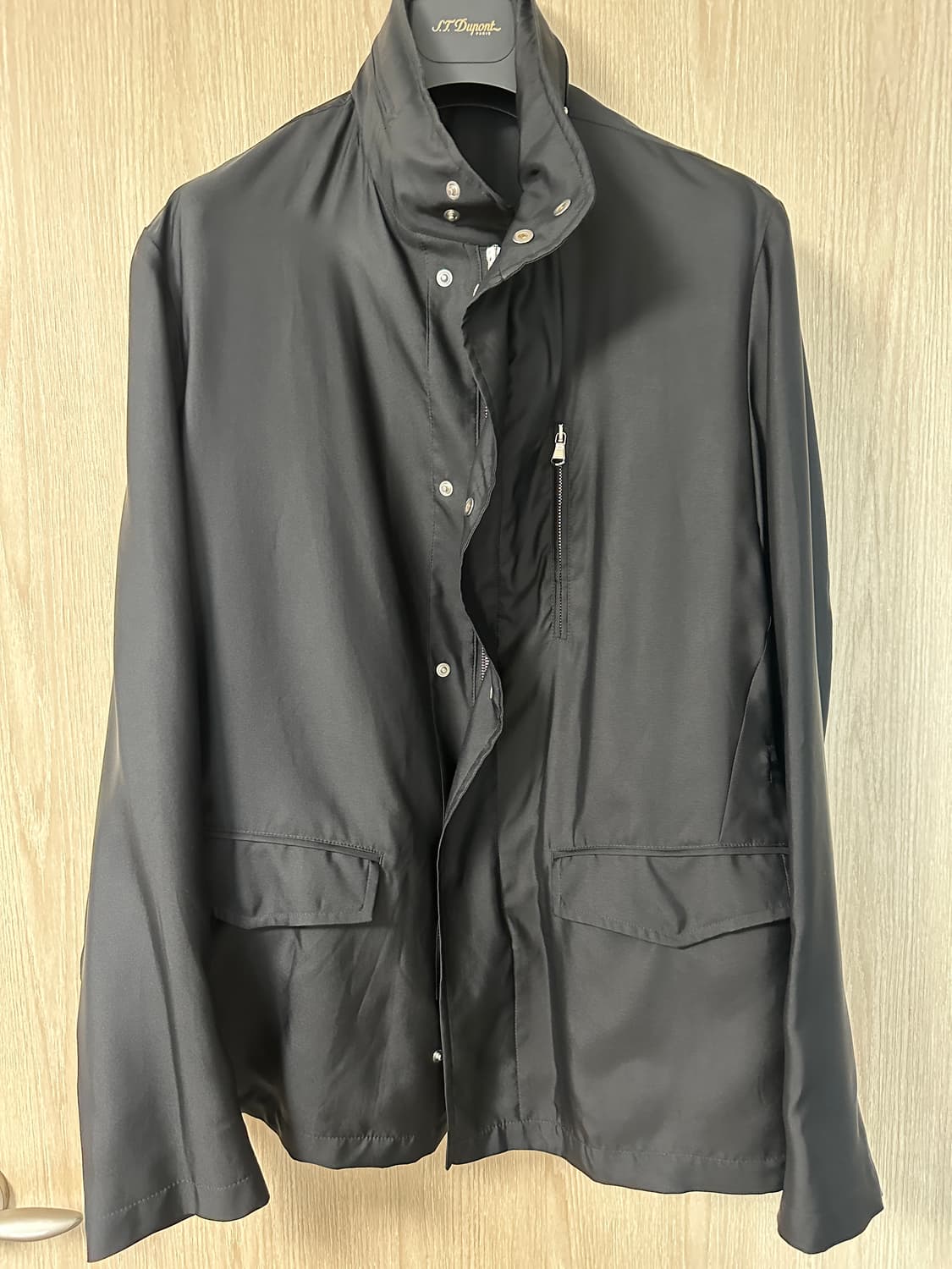 듀퐁 실크 100% 바람막이 자켓 상품이미지1