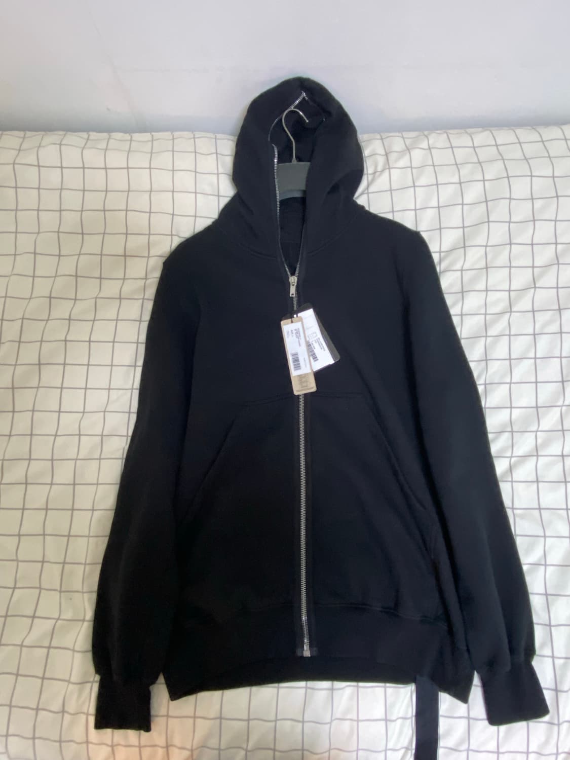 릭오웬스 김프 후드집업 사이즈 L (신세계매장 새상품) 상품이미지1