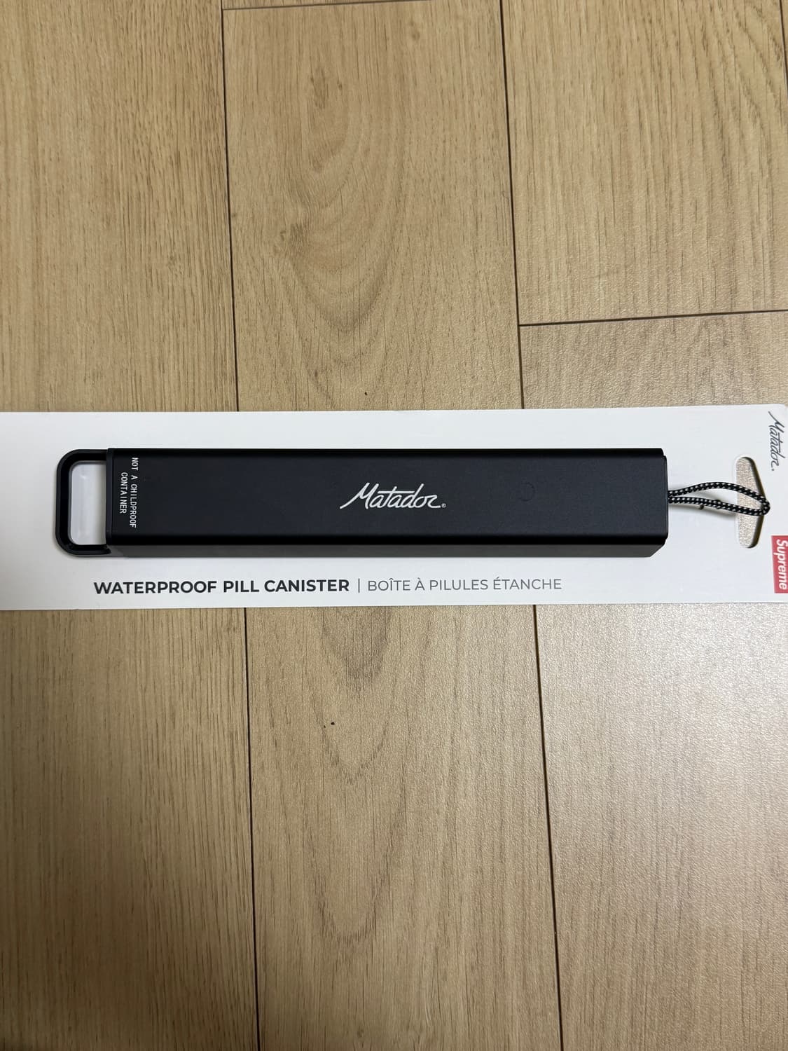 슈프림 마타도르 워터프루프 필 케이스 블랙 상품이미지2