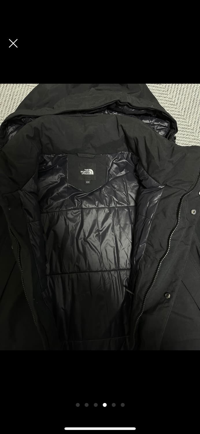 노스페이스 고어텍스 상위라인 누빔 코트자켓 100  상품이미지3