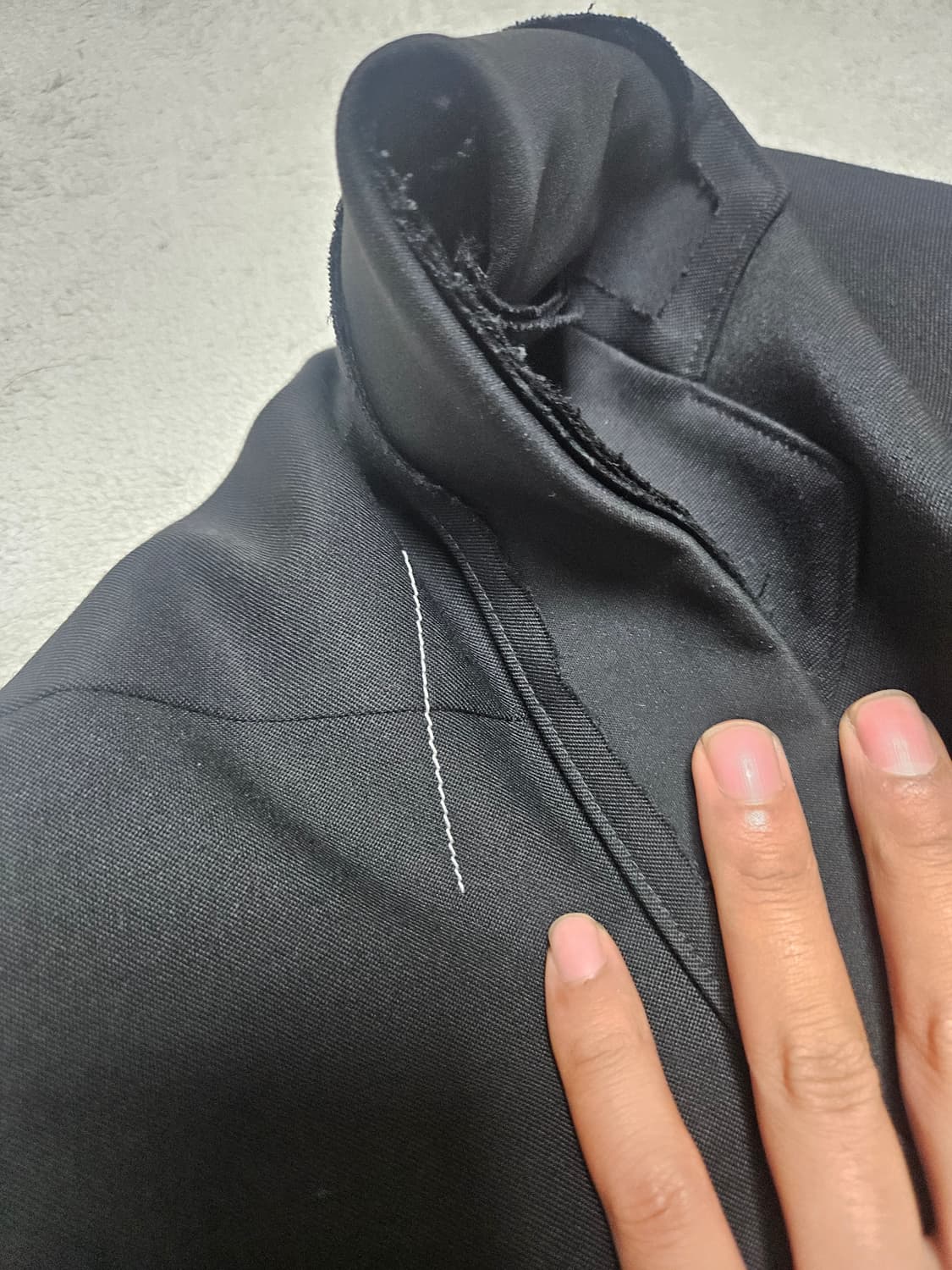 [M] 마르지엘라 MM6 파워숄더 오버핏 블레이저 상품이미지6