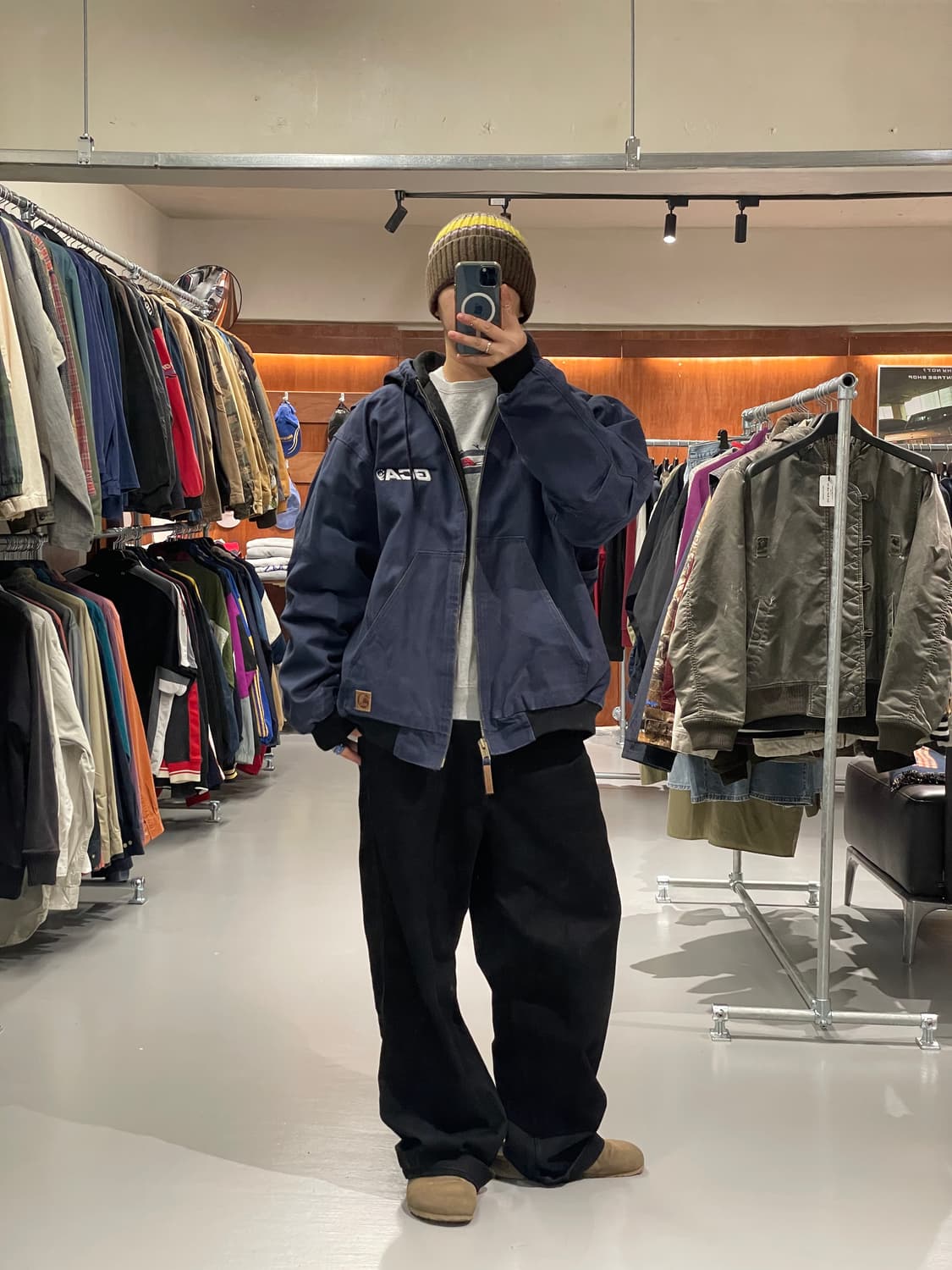 빈티지 엑티브 후드 자켓   상품이미지1