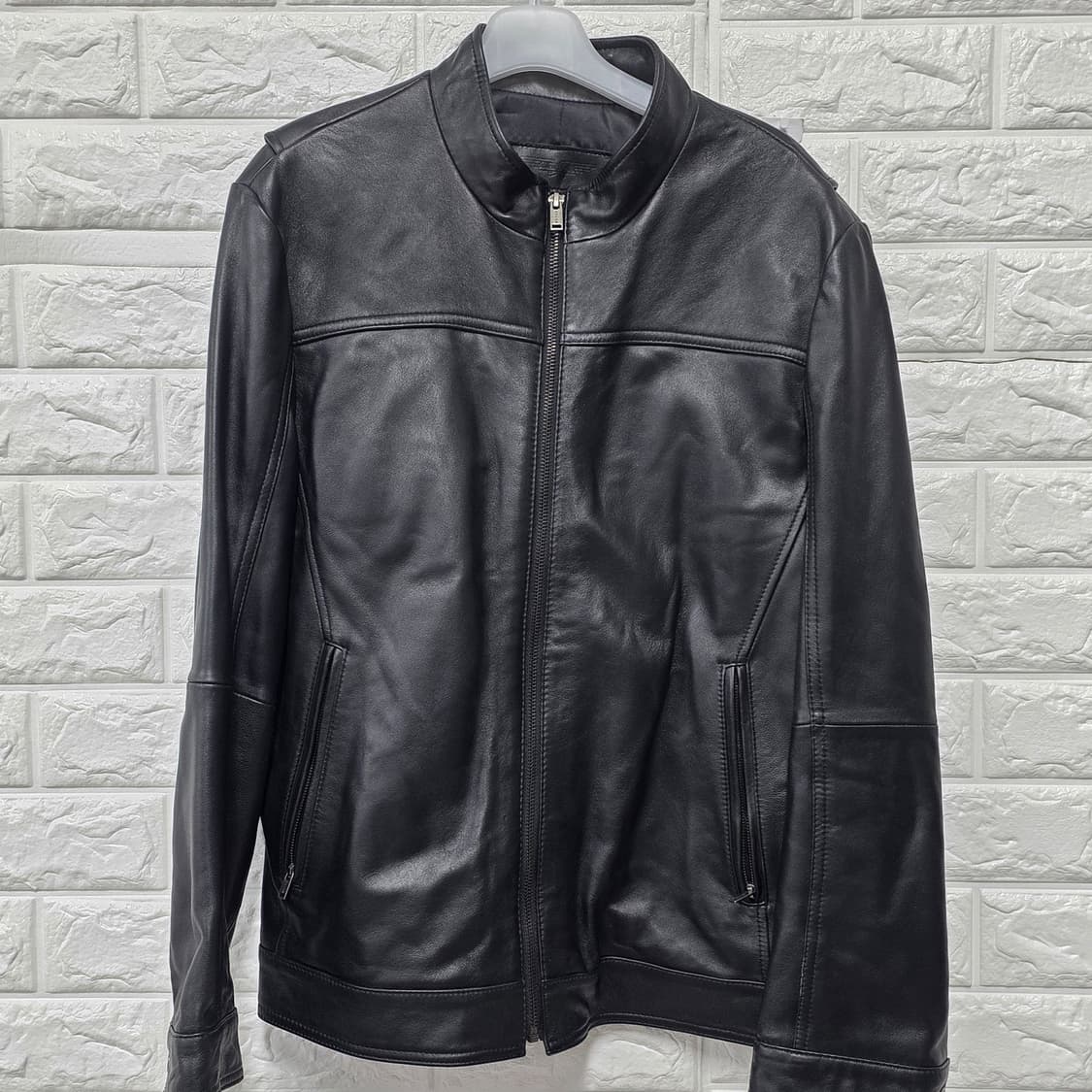 택포) 폴리스 양가죽100% 양가죽 자켓 95 상품이미지1