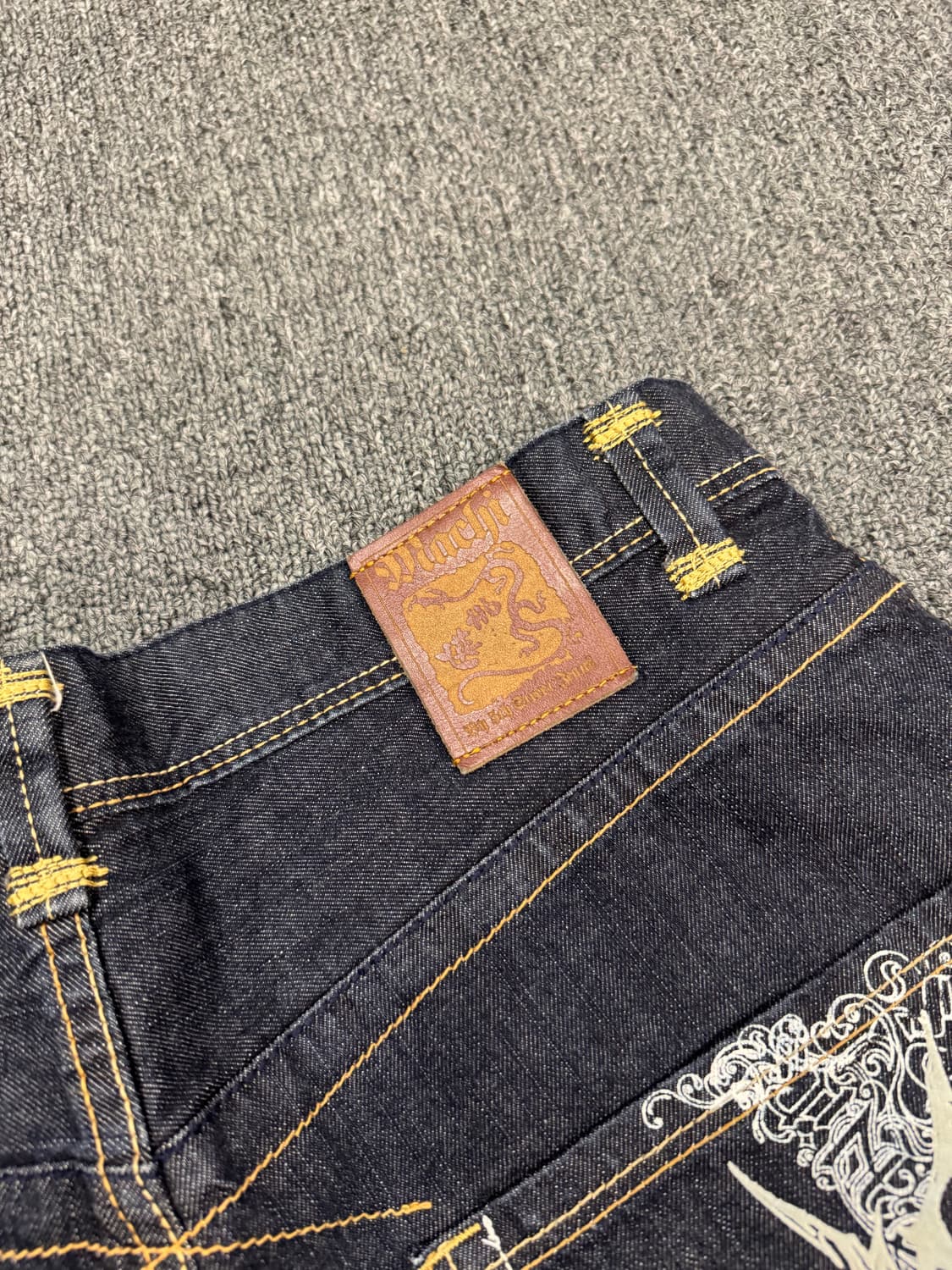 5th Street 빈티지 포켓자수 올드스쿨 힙합팬츠 데님팬츠 상품이미지8