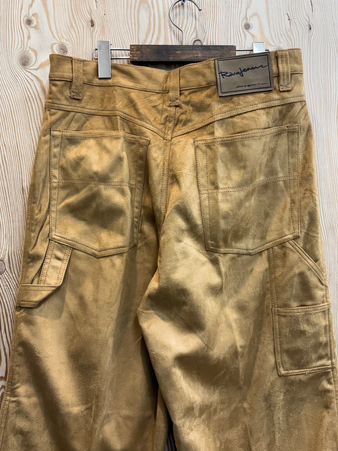 RÊVE JEANS | 레브 진 페이크 스웨이드 팬츠 상품이미지4