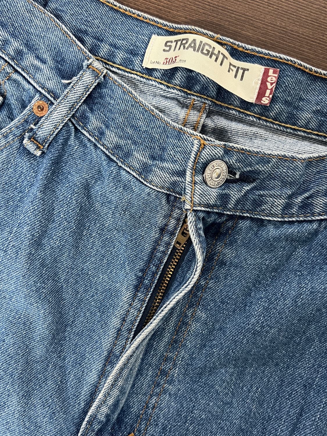 00s Levis 리바이스 505 스트레이트 핏 데님 팬츠 상품이미지5