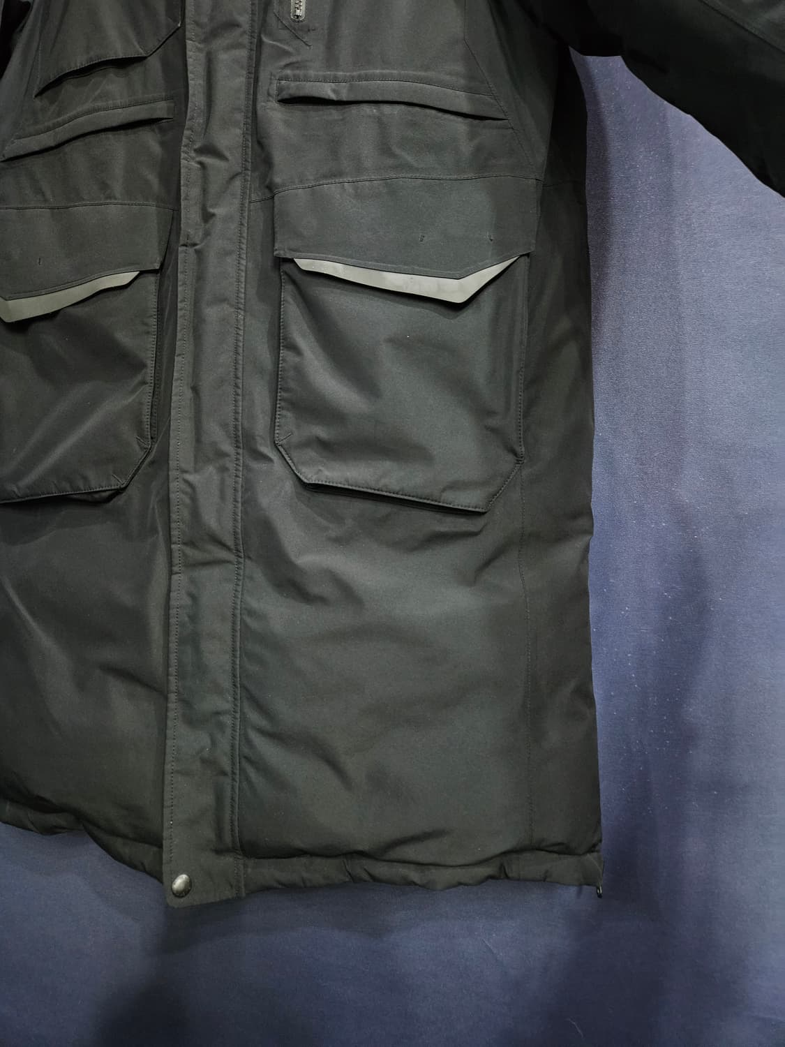 블랙야크 고어텍스 블랙 남성 110 구스다운 롱패딩  상품이미지6