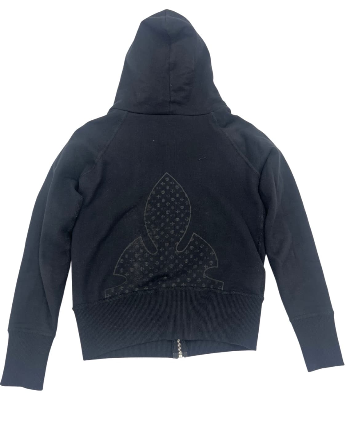 크롬하츠 스페이드 모노그램 크롭 후드집업 상품이미지2