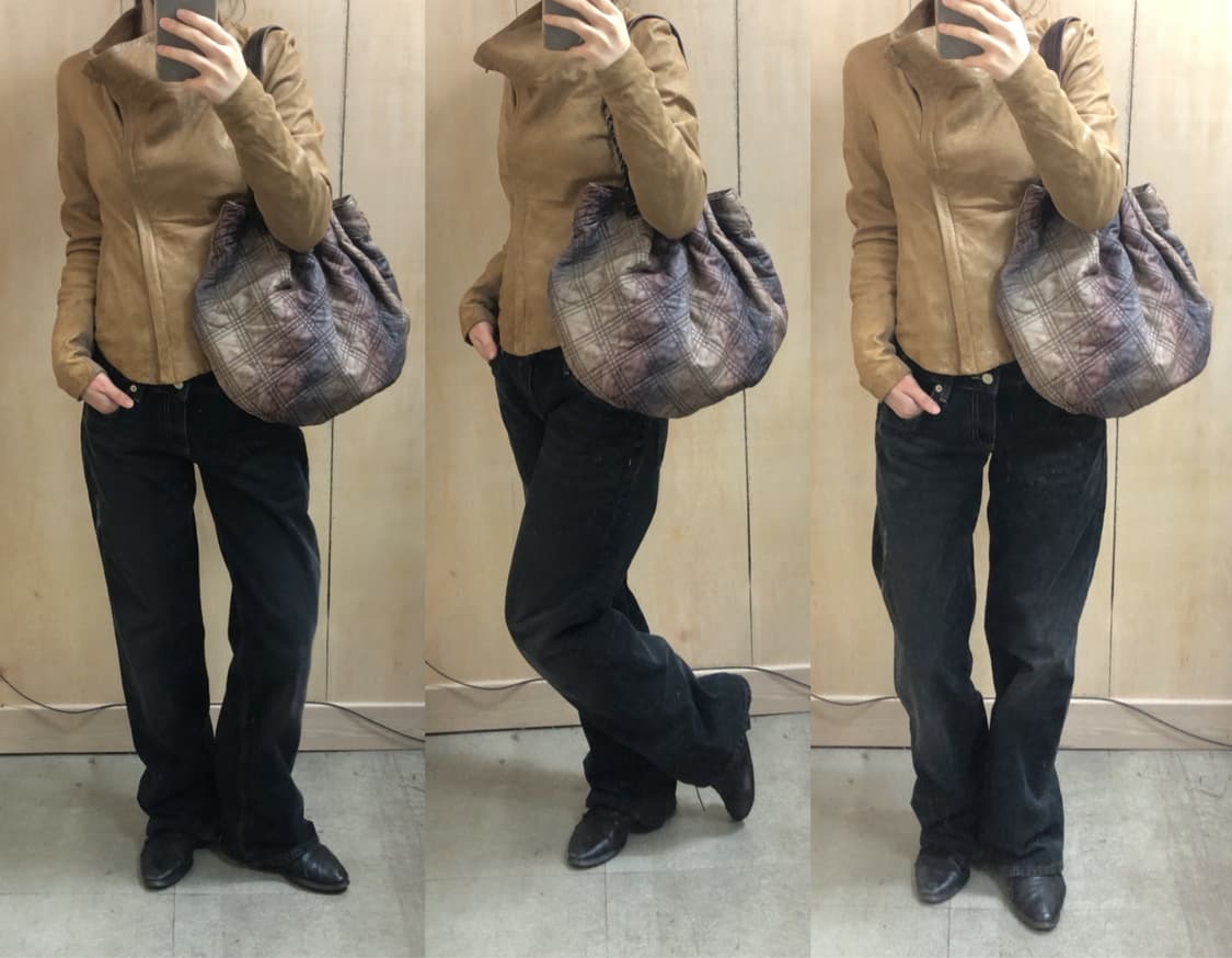 [직수입] 빈티지 helmut lang 레더 자켓 상품이미지4