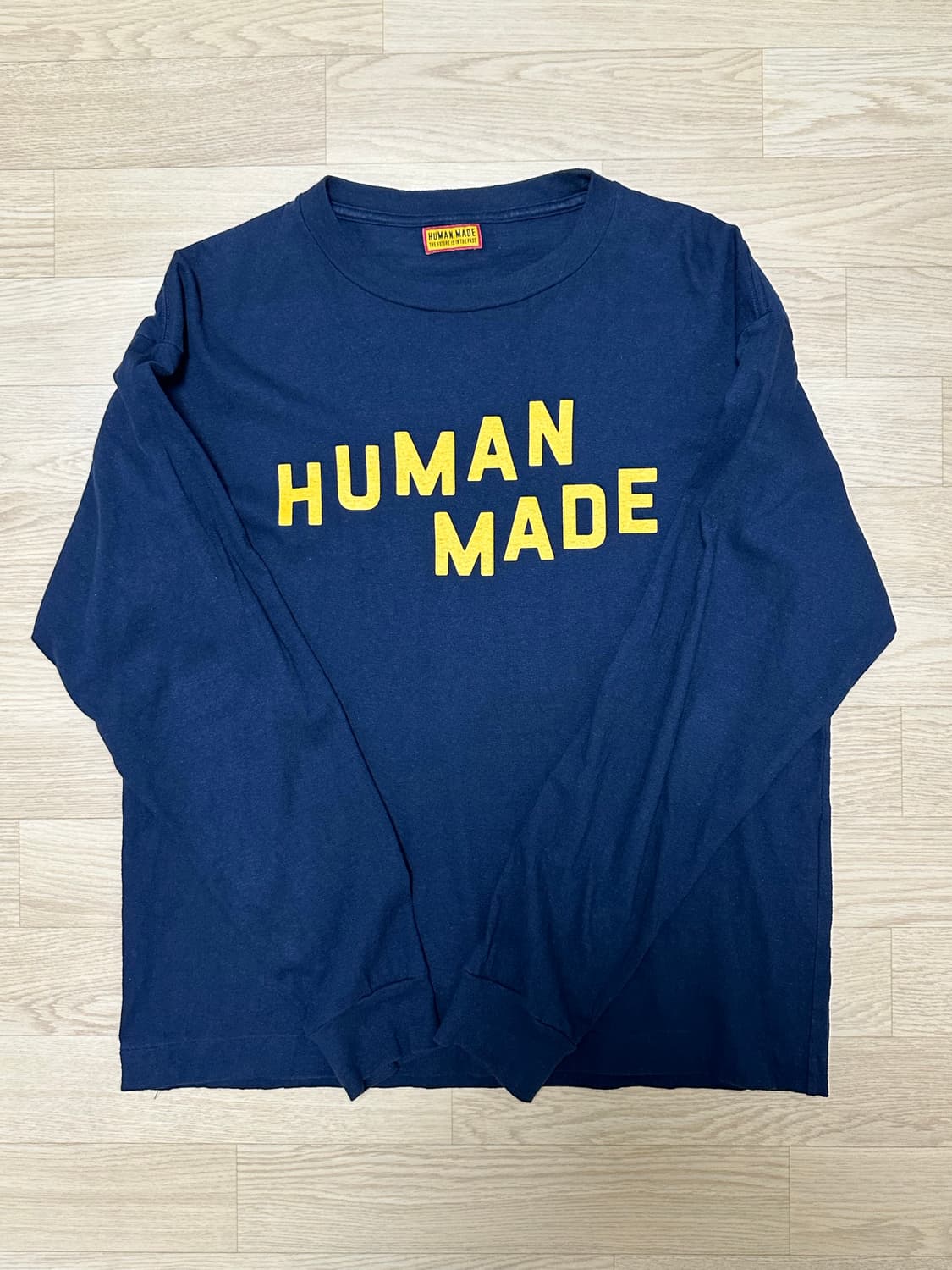 휴먼메이드 롱슬리브 티셔츠 네이비 m 상품이미지1