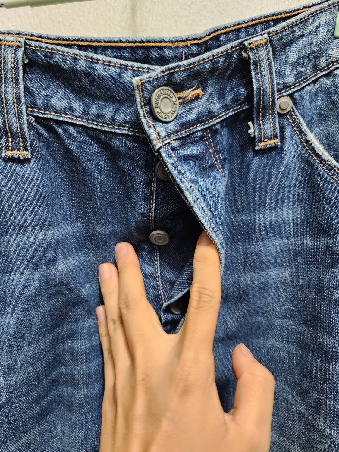 리바이스 엔지니어드 워싱 데님 상품이미지3