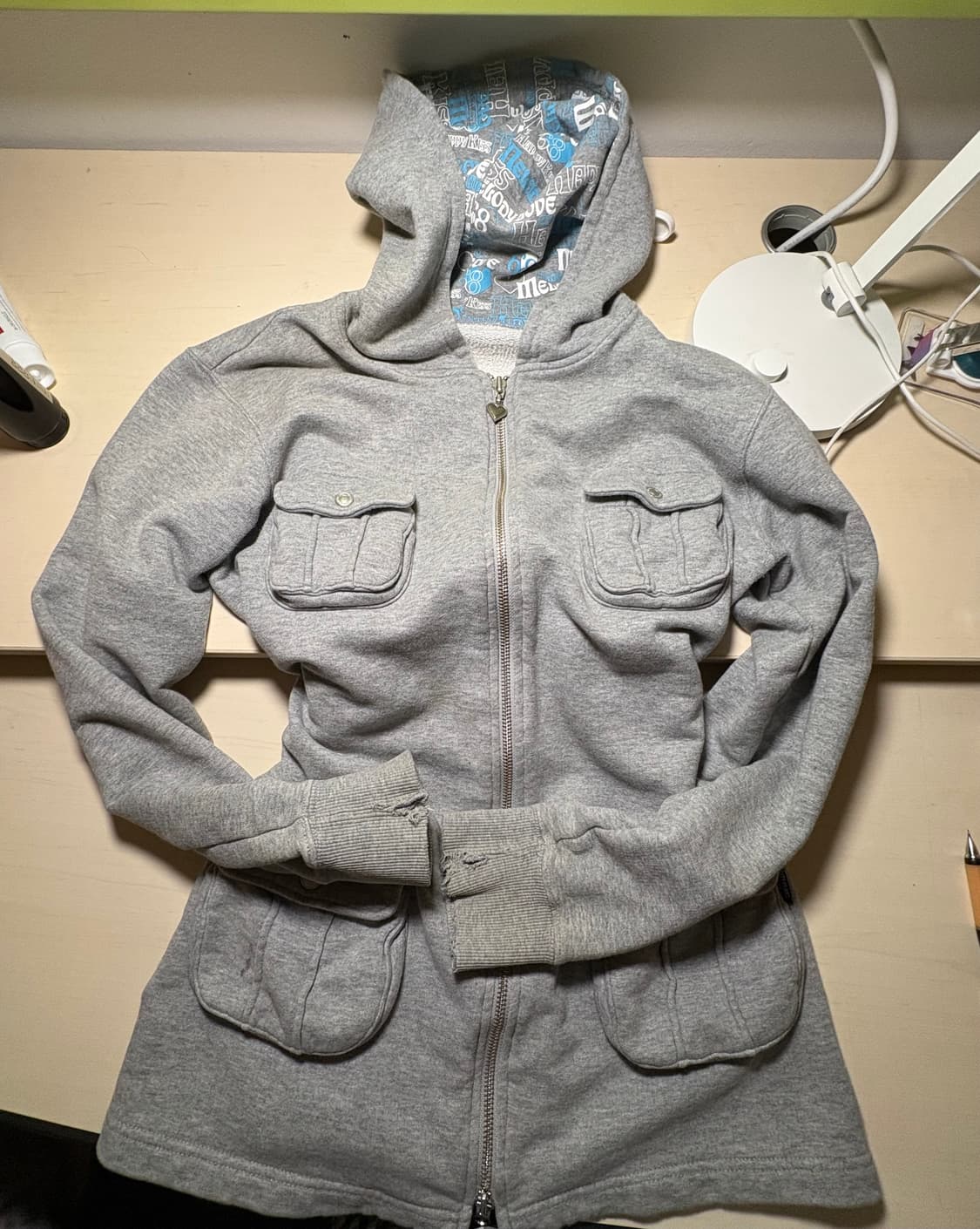 빈티지 후드집업 상품이미지2