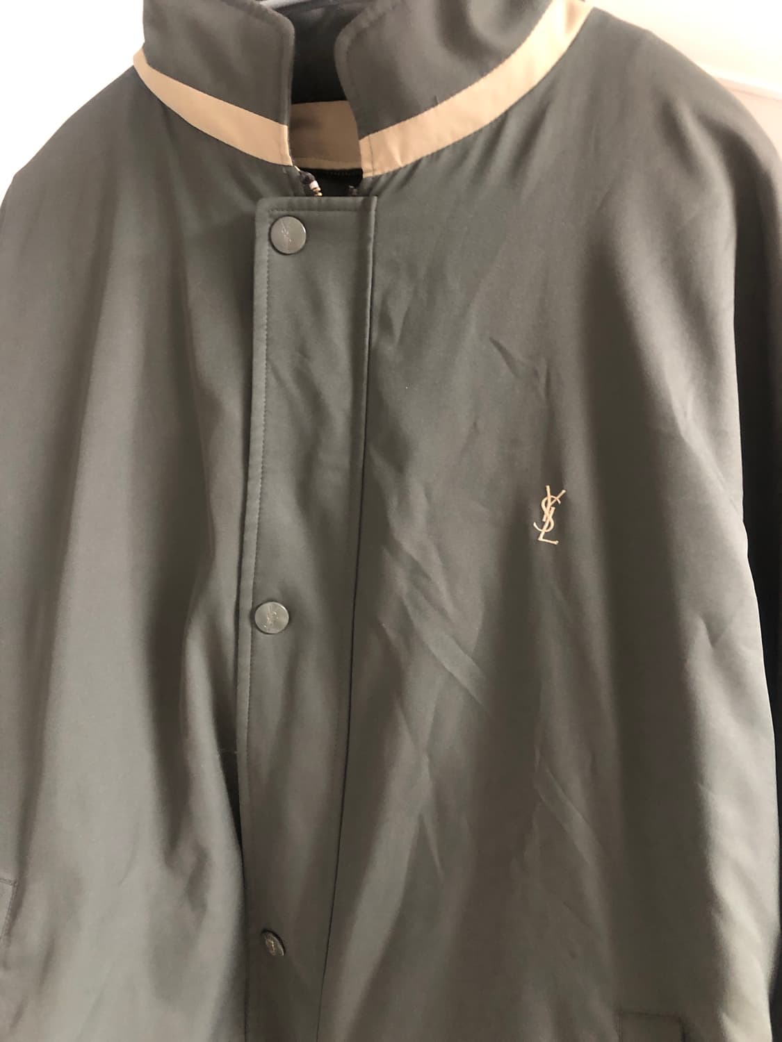 Saint Laurent (YSL) 다크 그린 빈티지 자켓 상품이미지3