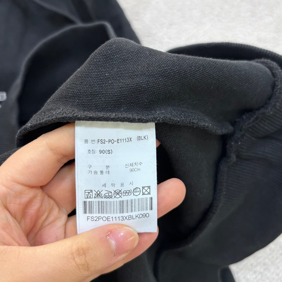 S 휠라 남성 루즈핏 레터링 후드 티셔츠 0609E2 상품이미지4