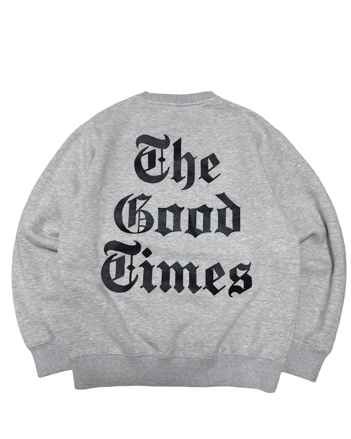 헤브어굿타임 레터링 맨투맨 상품이미지1