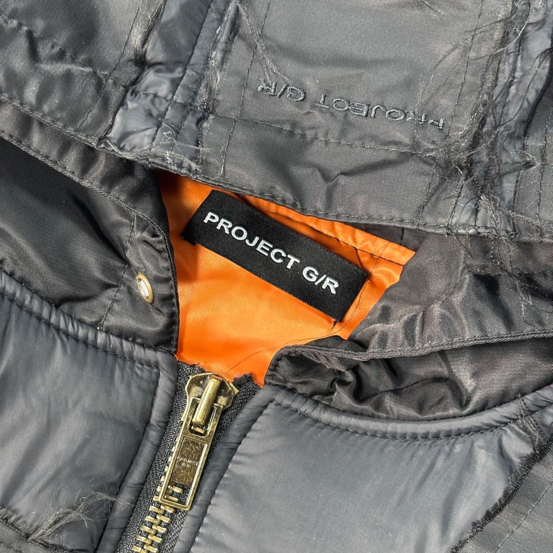 프로젝트 G/R 리워크 봄버 자켓 (0) 상품이미지3