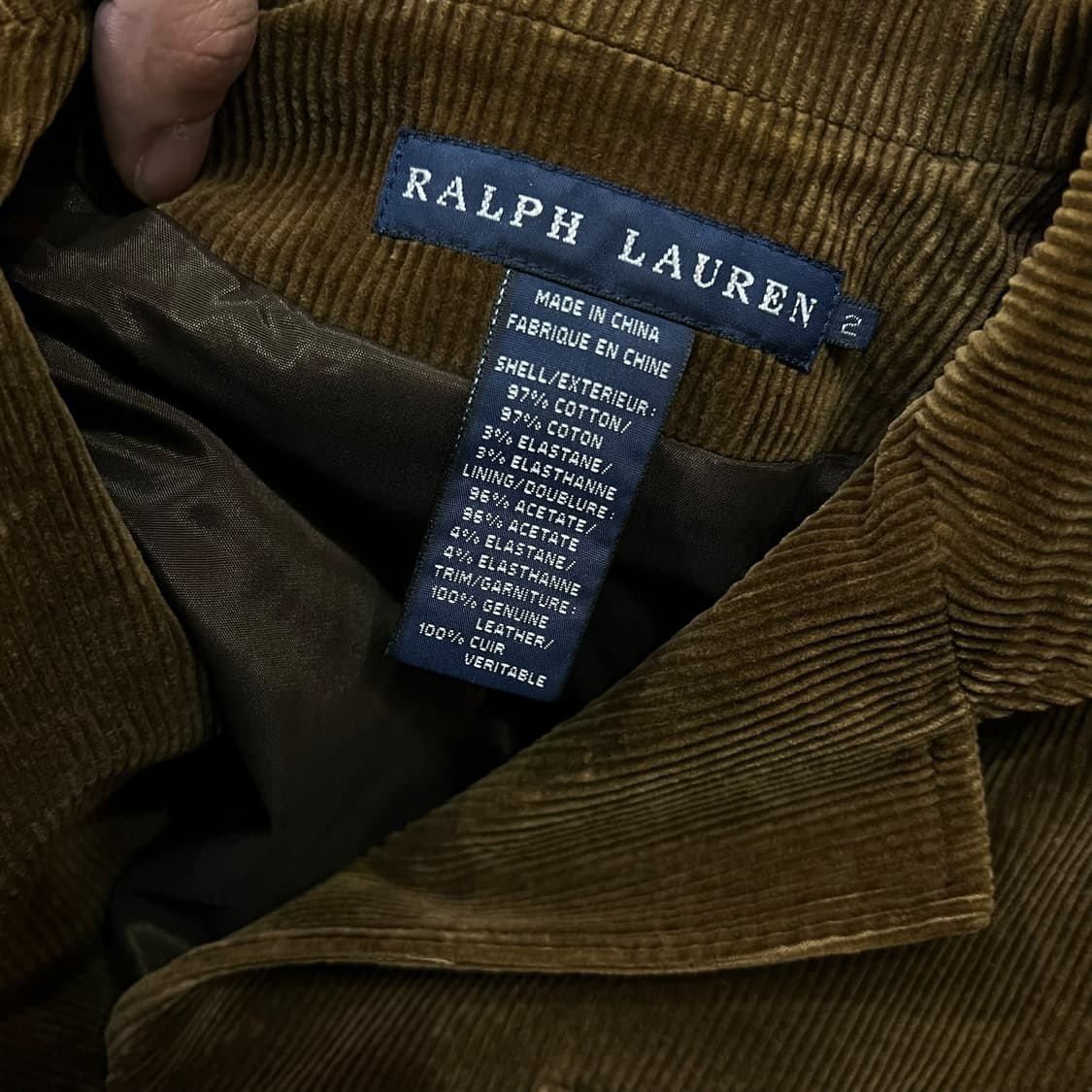  폴로랄프로렌 코듀로이 자켓 y13838 상품이미지8