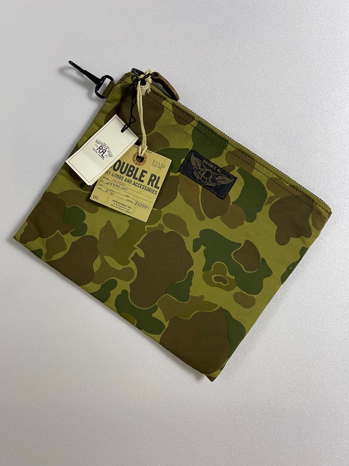 RRL 밀리터리 카모 파우치 상품이미지1