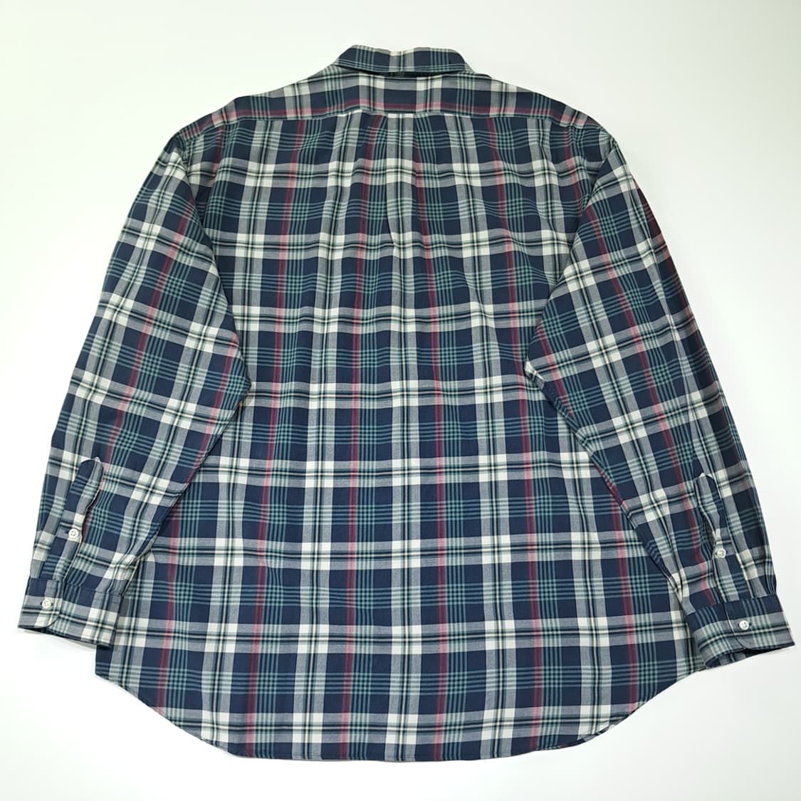 CL687 2XL 폴로 90s 클래식 타탄체크 버튼다운 셔츠 남방 상품이미지6