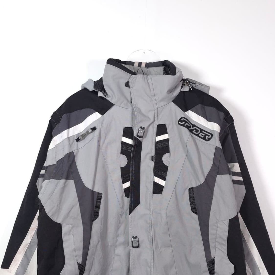 스파이더 빈티지 더미작스 거미줄 패턴 스키 자켓 L 상품이미지3